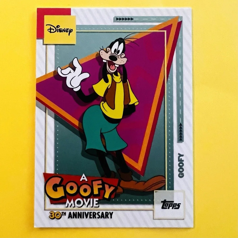 2026 Topps Disney NEON A Goofy Movie 30th Anniversary Goofy‎ AGM-1 Insert